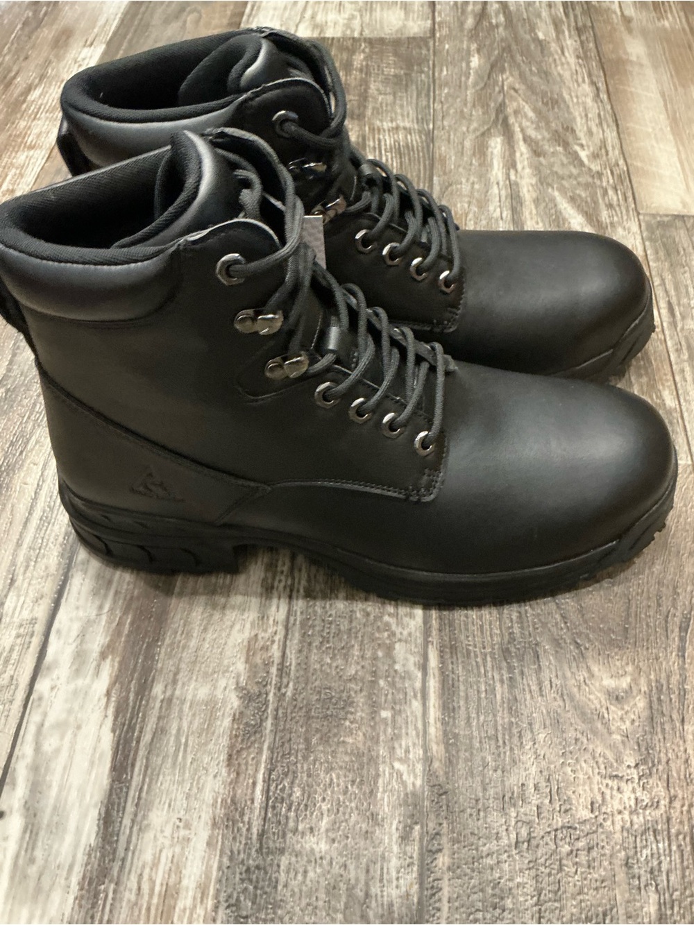 Shoes For Crews Men's Black Lace-Up Work Boot Size 12 - Picture 9 of 16